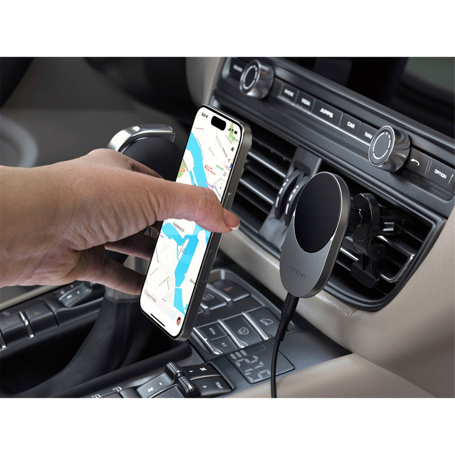 Satechi Qi2 Wireless Car Charger (Space Grey)