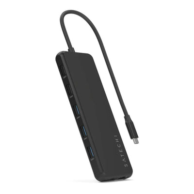 SATECHI   13-in-1 Triple Display USB-C Multiport Adapter ( Black )