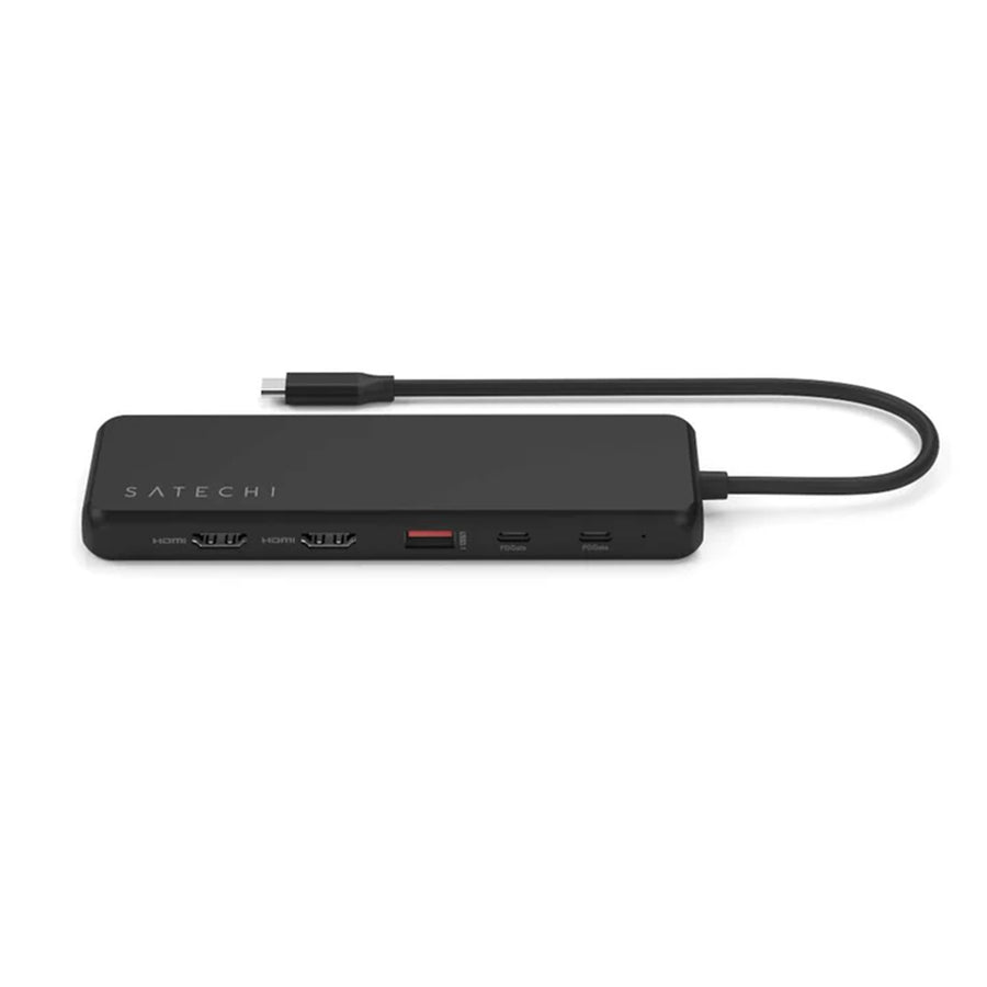 SATECHI   13-in-1 Triple Display USB-C Multiport Adapter ( Black )