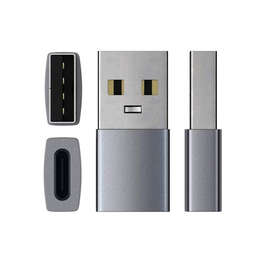 ST-TAUCM - Satechi Aluminium USB-A to USB-C Adapter (Space Grey)