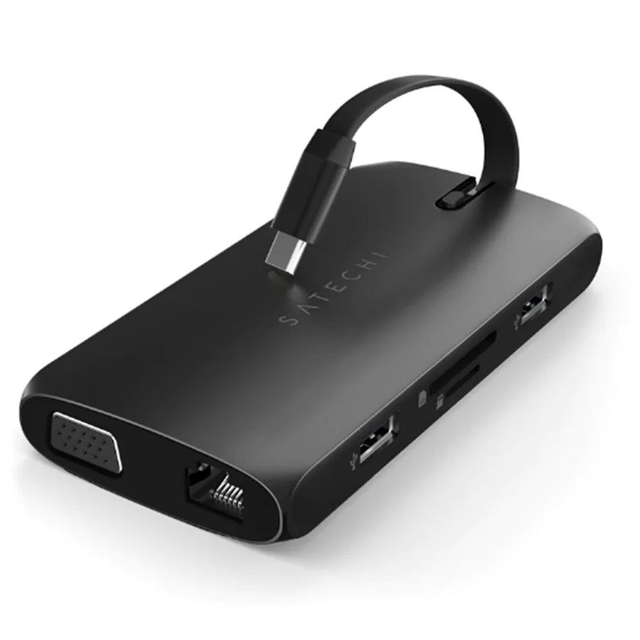 SATECHI USB-C On-the-Go (Black) Multiport Adapter