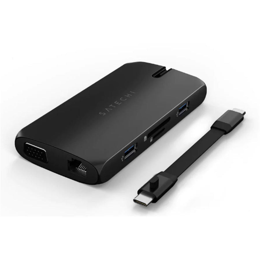 SATECHI USB-C On-the-Go (Black) Multiport Adapter