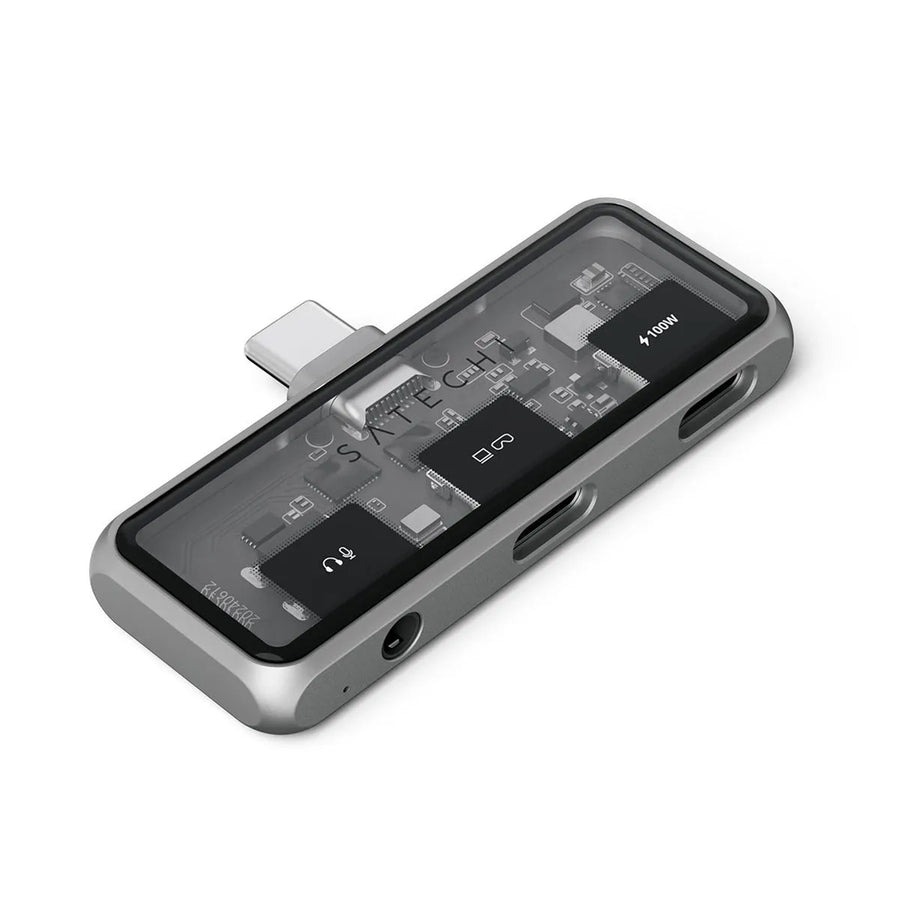 SATECHI    Mobile XR Hub with Audio USB-C - Space Grey