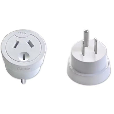 Sansai STV-1009 Outbound Travel Adapter - NZ / AU to US Plug