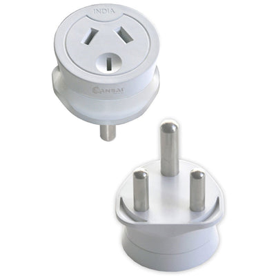 Sansai STV-1013 Outbound Travel Adapter - NZ / AU to India Plug