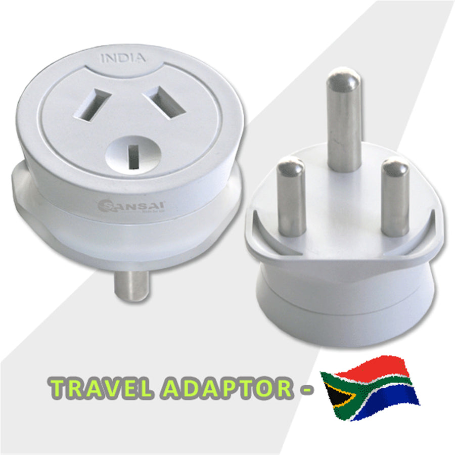 Sansai STV-1013 Outbound Travel Adapter - NZ / AU to India Plug