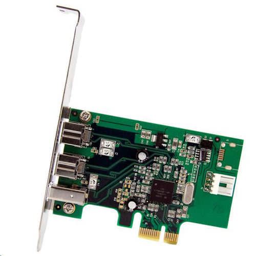 StarTech.com PEX1394B3 PCI Express FireWire Karte mit 3 Ports (2x FireWire 800, 1x FireWire 400)