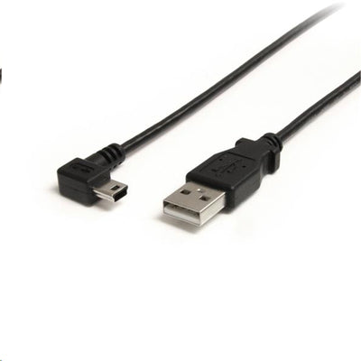 StarTech.com USB2HABM3RA - 0,9 m USB auf rechtwinkliges Mini-USB-Kabel