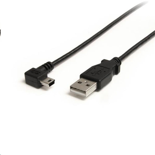 3 ft USB to Right Angle Mini USB Cable