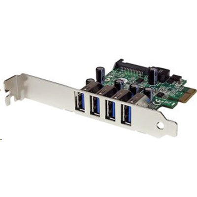 StarTech.com PEXUSB3S4V - 4 Port PCI Express PCIe USB 3.0 Card