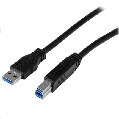 StarTech.com USB3CAB2M - 2m zertifiziertes USB 3.0 A auf B Kabel (6 ft)