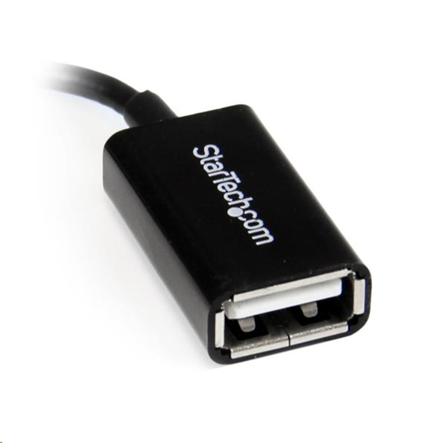 StarTech.com UUSBOTGRA 5in Right Angle Micro USB OTG Adapter