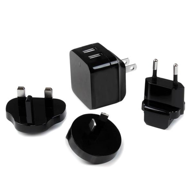 StarTech.com  USB2PACBK  Dual Port USB Wall Charger