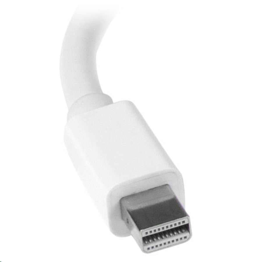 StarTech.com MDP2HDVGAW Reise-A/V-Adapter: 2-in-1 Mini DisplayPort auf HDMI oder VGA Konverter – Weiß