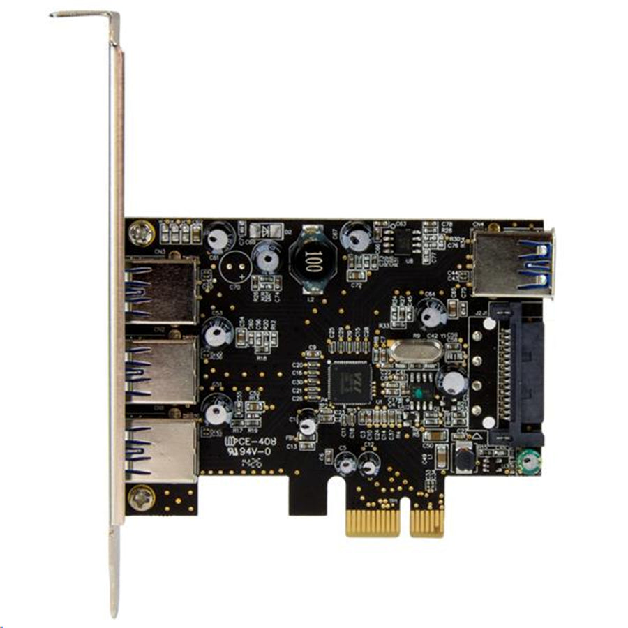 StarTech.com PEXUSB3S42 4 Port PCI Express USB3.0 Card - 3 + 1