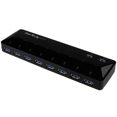 StarTech.com ST103008U2C - 10-PORT USB 3 0 HUB W CHARGE SYNC PORTS