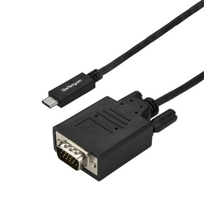 StarTech.com  CDP2VGAMM1MB 1 m (3.3 ft.) USB-C to VGA Cable - USB