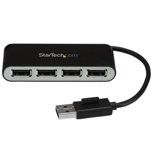 StarTech.com  ST4200MINI2 4 Port Portable USB 2.0 Hub with Cable