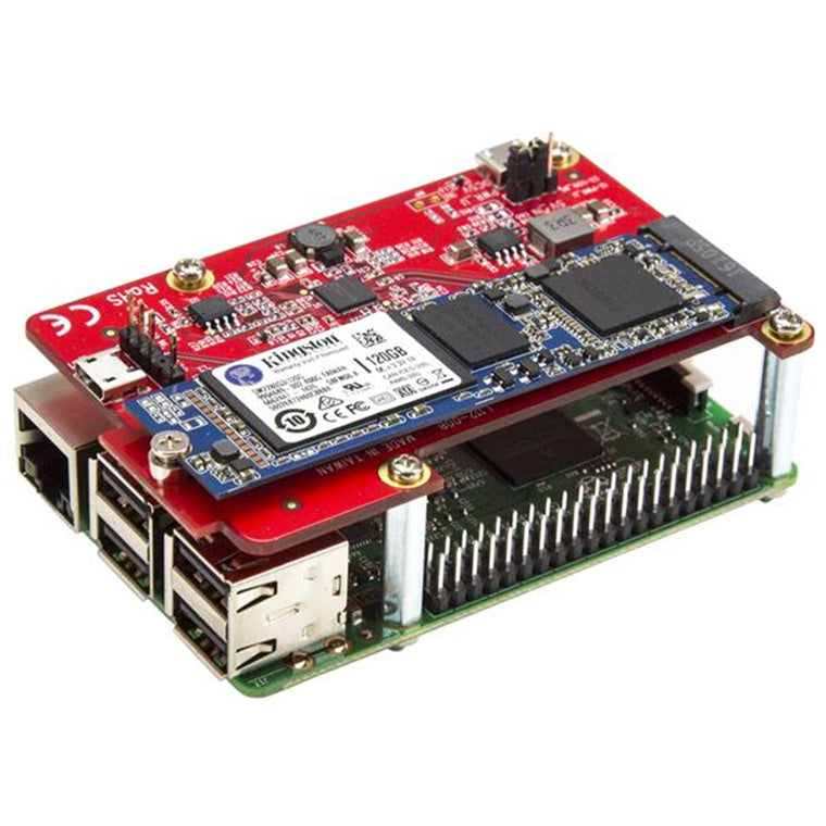 StarTech.com PIB2M21 USB M.2 SATA Konverter für Raspberry Pi