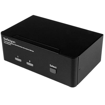 StarTech.com SV231DPDDUA2 - 2 Port DisplayPort Dual-Monitor KVM - 4K