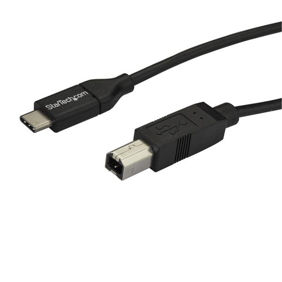 StarTech.com USB2CB2M USB 2.0 - 480 MBit/s USB-C-auf-USB-B-Kabel - 2 m