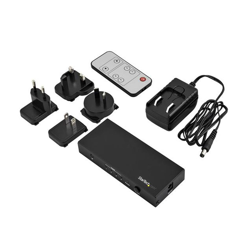 StarTech.com VS421HD20 4-Port HDMI Switch - 4K 60HZ