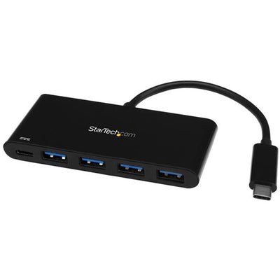 StarTech.com HB30C4AFPD - 4 Port USB C Hub w/ PD - C to A USB 3.0