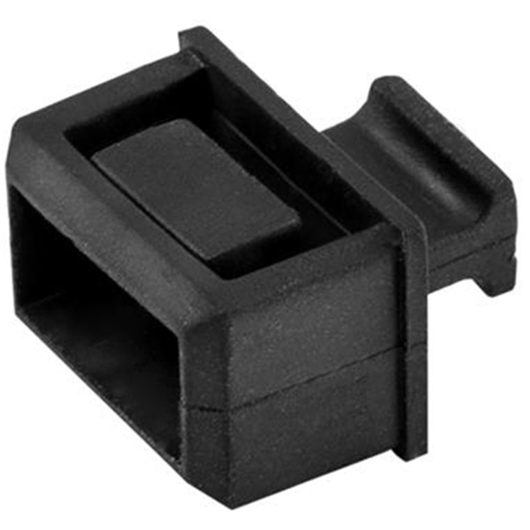 StarTech.com SFPCAP10 10er-Pack SFP-Staubschutz für offene SFP/SFP+-Steckplätze – SFP-Stecker – Glasfaser-Staubschutzkappen – SFP-Port-Staubschutz – Netzwerkschalter-Port-Protektor – robustes TPE-Material mit Zuglasche