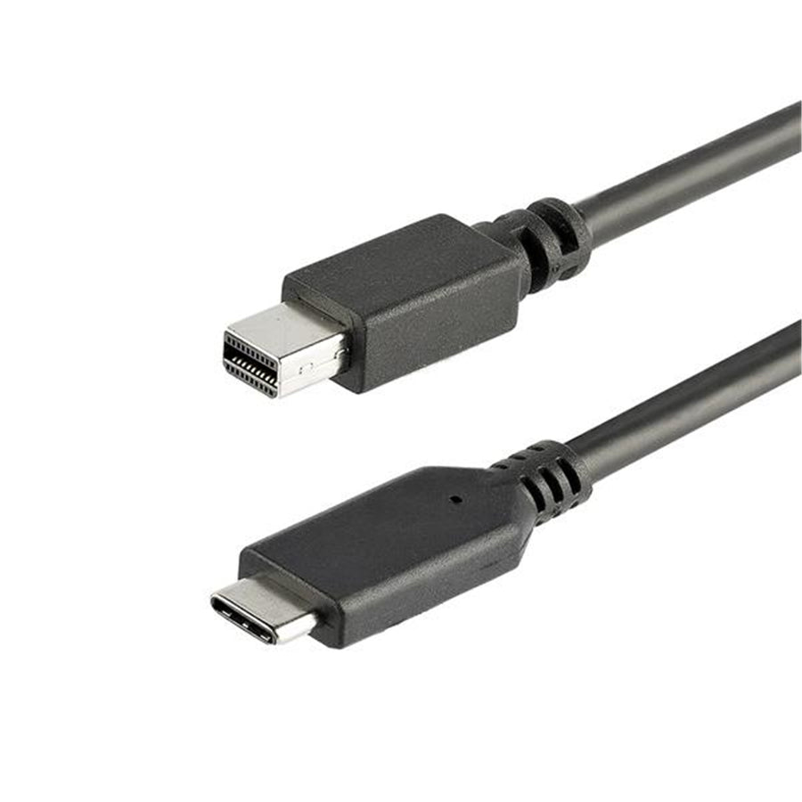 StarTech.com CDP2MDPMM1MB 4K 60Hz USB-C auf Mini DisplayPort Kabel – 1m – Schwarz