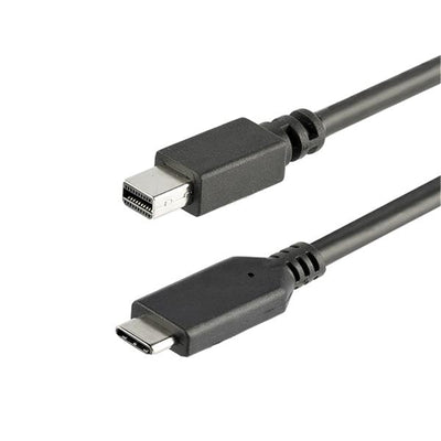 StarTech.com  CDP2MDPMM1MB 4K 60Hz USB-C to Mini DisplayPort Cable - 1m (3.3ft) - Black