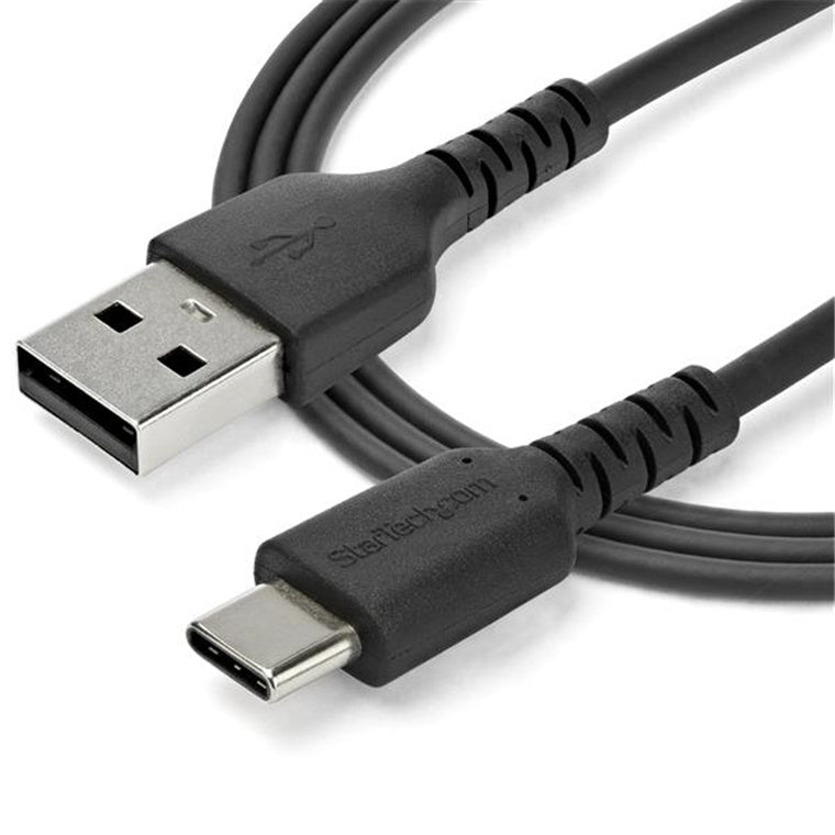 StarTech.com RUSB2AC2MB USB-A auf USB-C Kabel USB 2.0 480 Mbit/s 3A 2m Schwarz