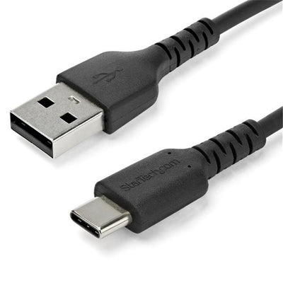 StarTech.com  RUSB2AC2MB USB 2.0 - 480Mbps - 3A USB-A to USB-C Cable - 2m - Black