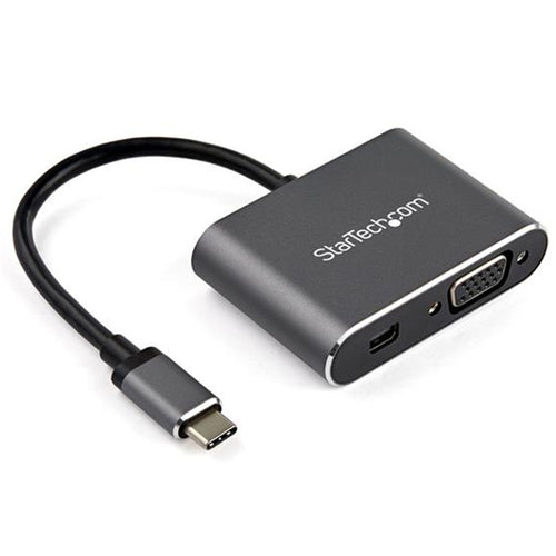 StarTech.com CDP2MDPVGA - Adapter - USB C to mDP or VGA - HDR 4K60