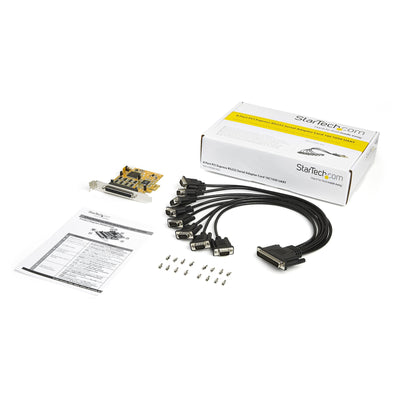 StarTech.com PEX8S1050 - 8-Port PCIe RS232 Serial Adapter Card