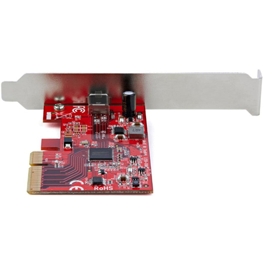 StarTech.com PEXUSB321C 1-Port USB 3.2 Gen 2x2 PCIe Card - USB-C SuperSpeed 20Gbps PCI Express 3.0 x4 Host Controller Card
