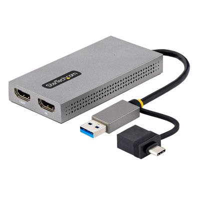 USB-zu-Dual-HDMI-Adapter 4K30Hz + 1080p