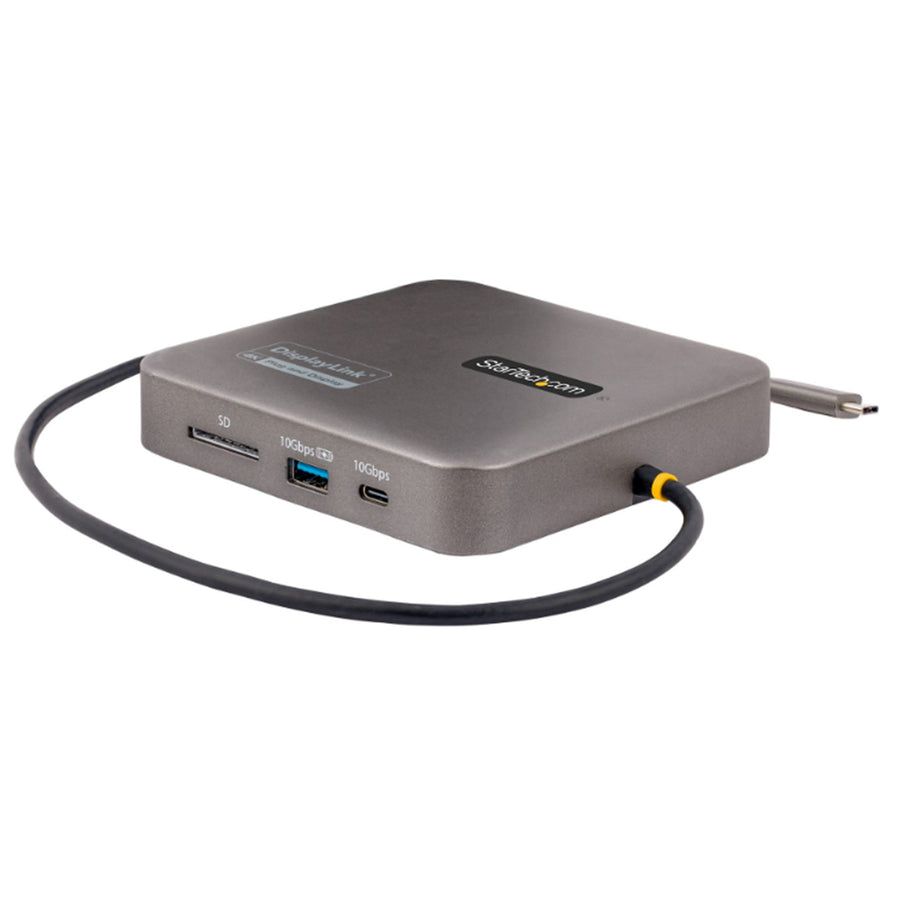 StarTech.com 102B-USBC-MULTIPORT USB C Multiport Adapter Dual 4K HDMI PD