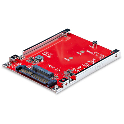 STARTECH.COM M.2 TO U.3 ADAPTER, PCIE M.2 SSD TO 2.5INCH U.3 HOST CONVERTER, 2 YR