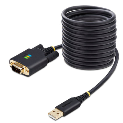 StarTech.com 1P10FFC-USB-SERIAL - 10ft/3m USB to RS232 Serial Adapter