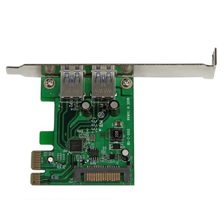 StarTech.com PEXUSB3S24 2-Port PCIe USB 3.0 Kartenadapter mit UASP