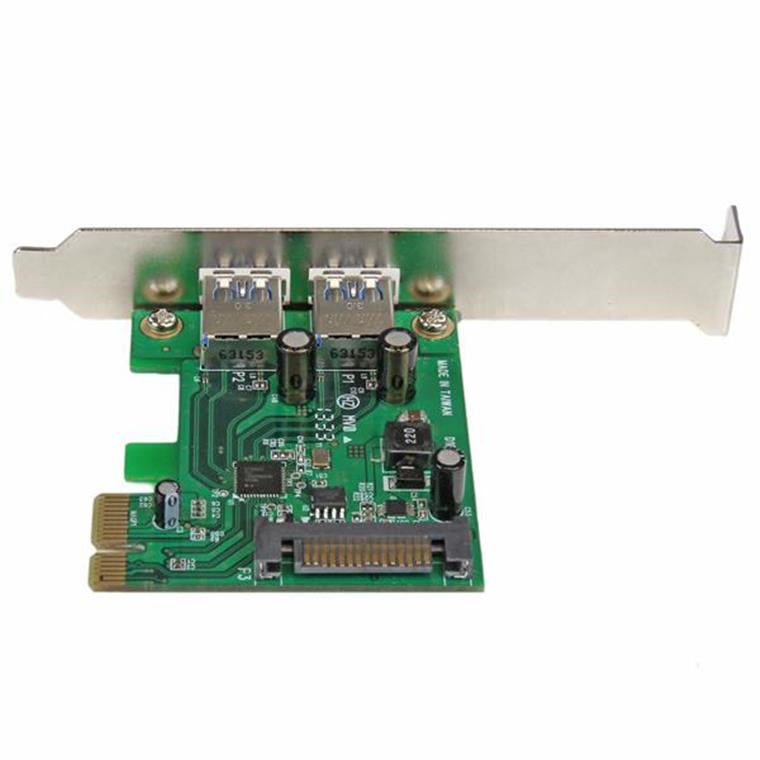 StarTech.com PEXUSB3S24 2-Port PCIe USB 3.0 Kartenadapter mit UASP