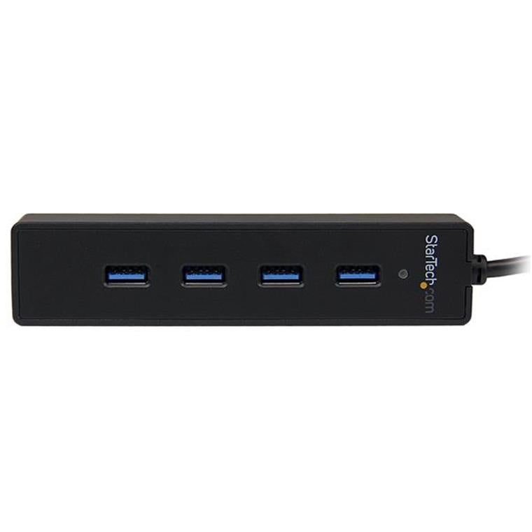 StarTech.com 4 Port SuperSpeed Portable USB 3.0 Hub