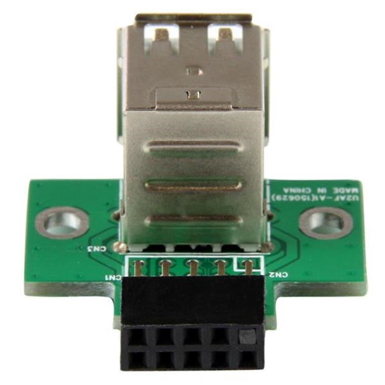 StarTech.com USBMBADAPT2 USB Mainboard Header-Adapter mit 2 Ports