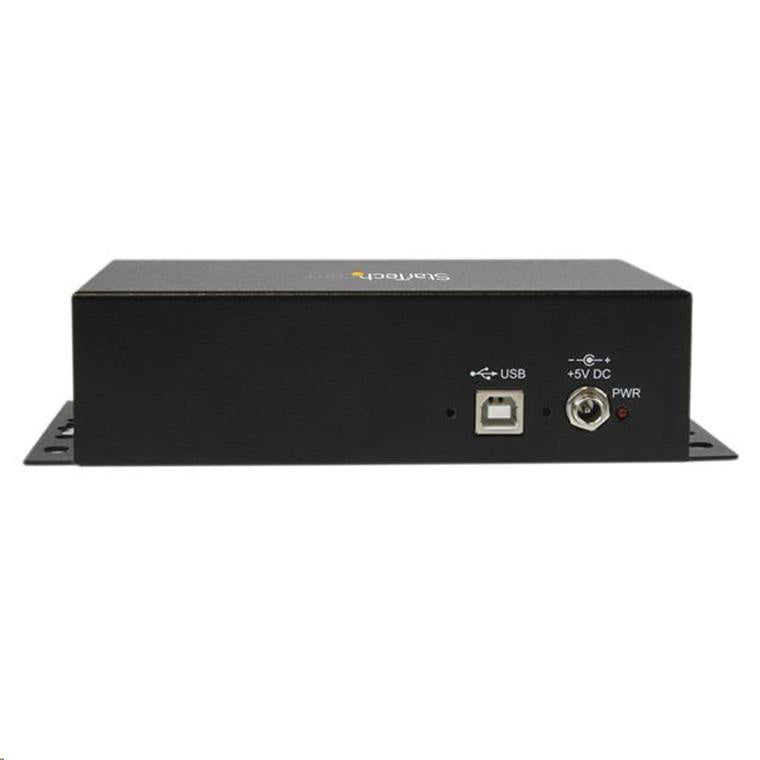 StarTech.com ICUSB2328I 8 Port USB to DB9 RS232 Serial Adapter Hub Industrial DINRail and Wall Mountable - USB to RS 232