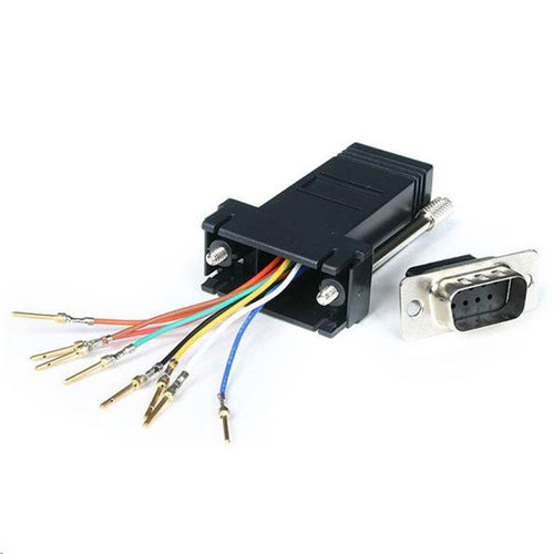 DB9 to RJ45 Modular Adapter - M/F
