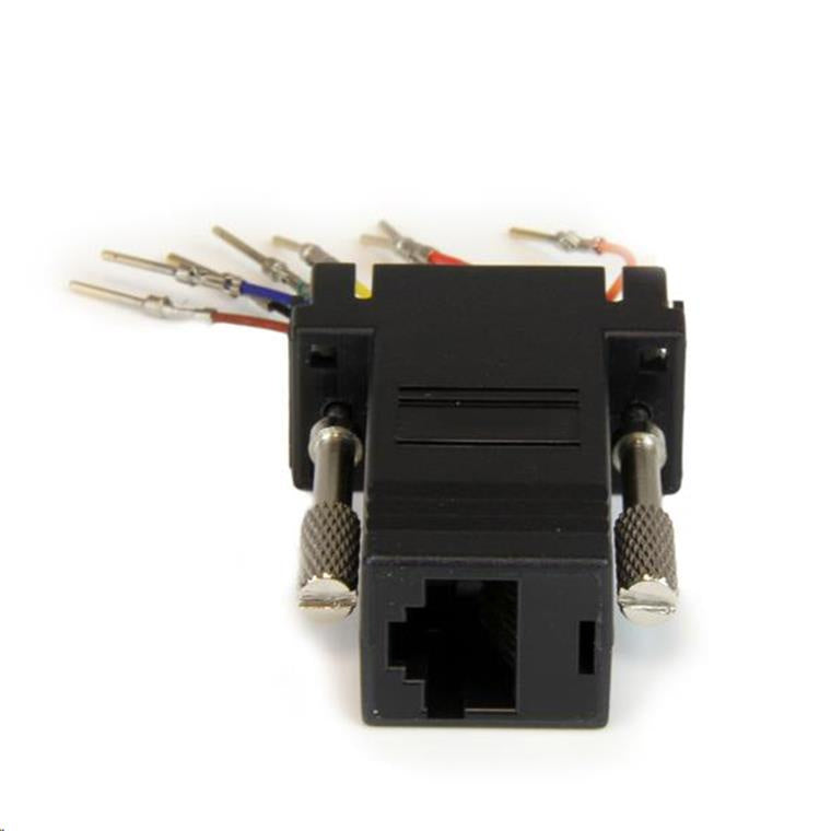 StarTech.com GC98MF DB9 to RJ45 Modular Adapter - M/F Convert your DB9 female connector into an RJ45 female connector