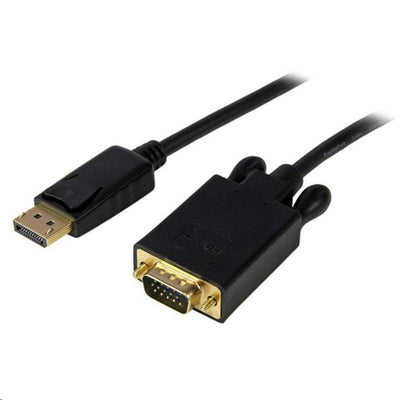 StarTech.com  DP2VGAMM15B 1920x1080 - Active DisplayPort to VGA Cable - 4.6m (15ft) - Black