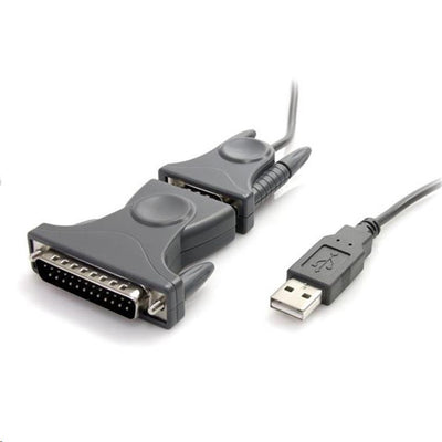 StarTech.com ICUSB232DB25 - USB to RS232 DB9/DB25 Serial Adapter