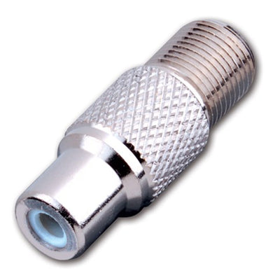 STARVIEW F Female/RCA Female Adaptor. Convert F Type Male Into RCA Female.