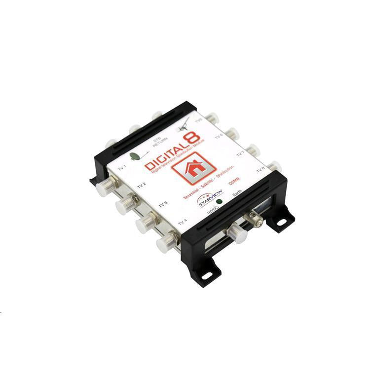 STARVIEW DDM8 - Digital 8-Way Multi-switch Distribution Amplifier. Satellite & Terrestrial